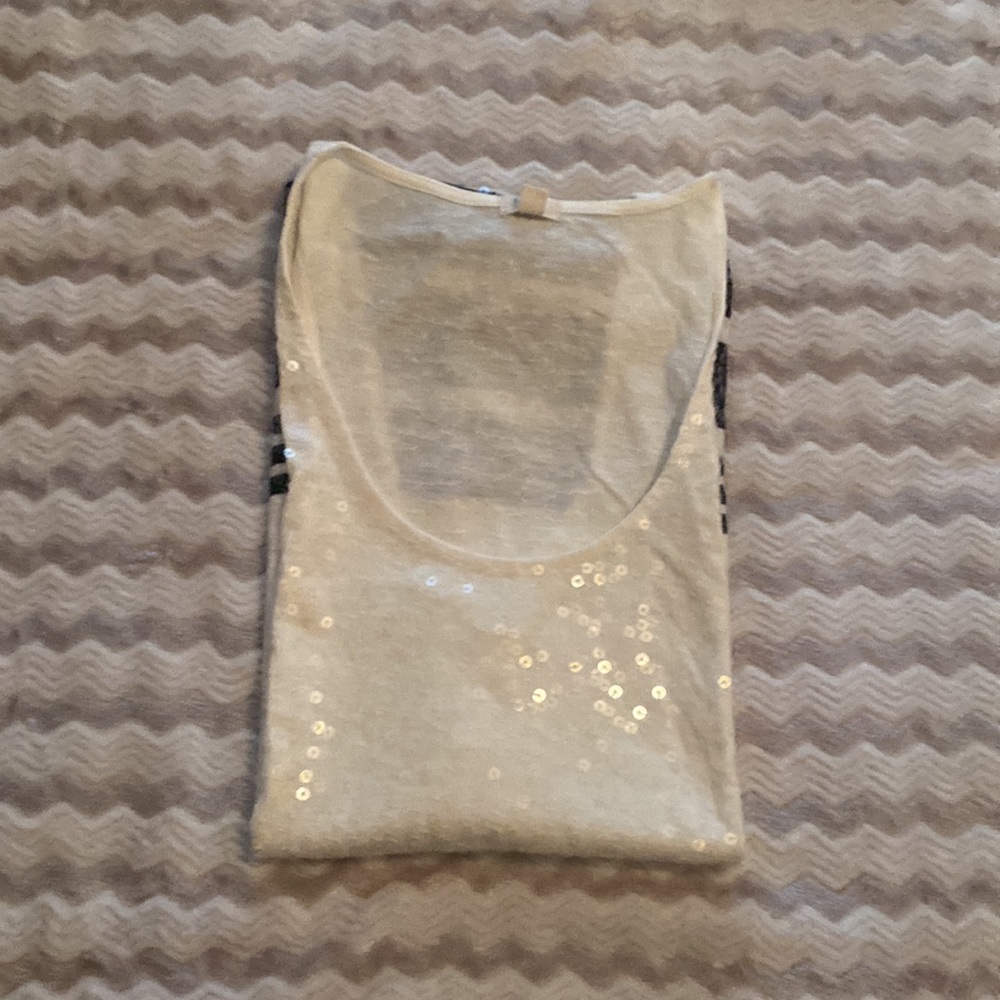 J. Crew Sequin Tank Size Small